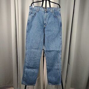 Bass Pro Shops Red Head Relaxed Fit Classic Men's Blue Jeans Size 36/34